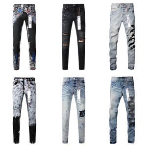 jeans violets jeans pour hommes jeans de créateur qualité haut de gamme droite rétro rue hiphop personnalité pantalon de sport ample décontracté stretch slim fit jeans pantalon goutte à goutte jeans