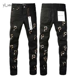 Vaqueros morados Vaqueros de marca morados Vaqueros para hombre Tendencia de lujo Hombre morado Pintura de calle negra Vaqueros con patrón de grafiti Pantalones pitillo para mujer Pantalones vaqueros Amirs 884