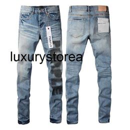 Paarse jeans religie denim broek heren jeans ontwerper Jean Men Black broek hoogwaardige kwaliteit rechte ontwerp retro streetwear casual zweetbroek ontwerpers jogg