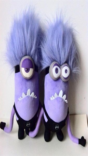 Poupée en peluche Minions violet, méprisable moi, même paragraphe, jouets en peluche amusants pour enfants, cadeau en peluche 039s T2007318771761