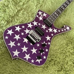 estrella púrpura iban en guitarra Iceman de Fast Free Ship