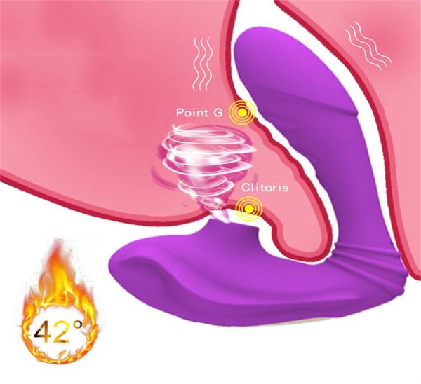 Vibrateur de succion violet vagin GSpot Clitoris stimulateur de Clitoris érotique godes femmes adultes jouets sexuels pour femmes Massage4587679