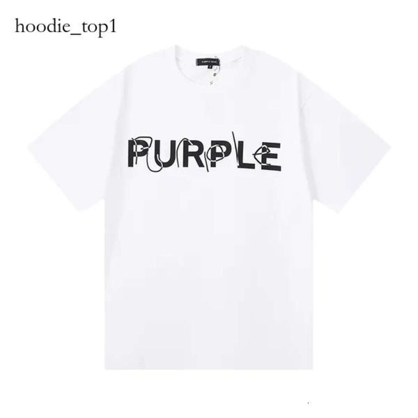 Purple Summer Purple Shirt Purple Brand Shirt Designer T Shirt Hommes Femmes Graphic Tee Outdoor Casual Tshirt Tour T-shirts Homme Tops 6763