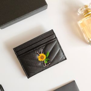 Portemonnee Creditcardhouder Designer Luxe Tas Kaarthouder Handtassen Hoge kwaliteit echt leer Gouden Letter Mini-tassen Tas met doos Rode handtas Portemonnee Designer