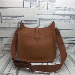 bolso diseñador mujer bolso bandolera bolsos de diseñador bolso de hombro bolso de diseñador Cuero genuino perforado Liso Bolso barato de alta gama Bolso bandolera de cuero Viaje