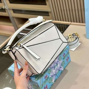 Purse Loe Puzzle Handgreep Tassen Lady Spanje Designer Back Bag 24cm Girl Fashion High Hand Handtassen Lychee Patroon Women's 7K58