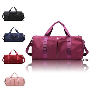 monedero lulu limón mujer hombre bandolera diseñador Mujer para hombre nylon Hombro Bolsa de lona Lujo en el tote deporte al aire libre bolso rosa viaje cremallera embrague Bolsas