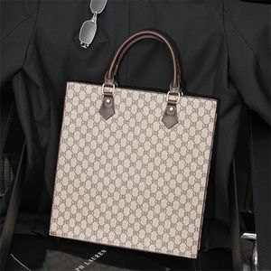 Monedero New Trend Lattice Maletín Negocio Ordenador Bolso Vertical Single Hombro Mensajero Bolsa