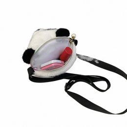 Sac à main en peluche Panda Sac à bandoulière Cadeau Mini Portefeuille Sac à main Carto Sac à bandoulière Sac à dos en peluche Jouet en peluche Sac de poupée Étudiant f0LG #