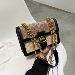 Bolsas 90% de desconto bolsa feminina premium francesa 2023 novo estilo de moda outono bolsa de ombro versátil corrente crossbody