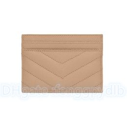 Porte-monnaie Porte-cartes Portefeuilles Pochette Titulaire de luxe Carte d'homme Clé en peau d'agneau Femme Coin 10A Mode Cuir Intérieur Portefeuille de crédit Busine Msgx