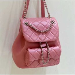 Geldbörsen Designer Frauen Münze Rucksack Brieftaschen Gestepptes Leder Duma Mini Frau Geldbörse Rosa Rindsleder Kartenhalter Luxus Duffle Bag 11744