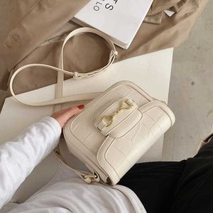 Portemonnees Franse tas nieuwe mode dames draagbare krokodil klein vierkante veelzijdige eenschouder messenger tas klaring verkoop