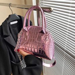 Кошельки, сумка-ракушка, элегантная сумка-слинг, женская простая текстура, стиль через плечо