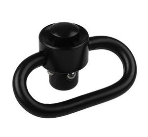 QD Heavy Duty Quick Release Detach Push Button Swing Swivel Adapter Set Picatinny Rail Mount Base 20mm Connecting Sling Ring