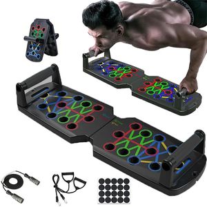 Push-up Board Set Portable Multifunctional Push-up Bar Foldable Fitness Equipment For Chest Abdomen Arms/Back Training 240123