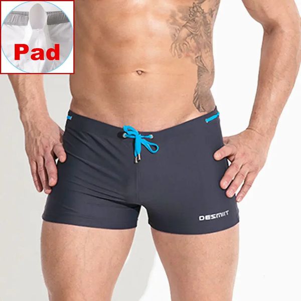 Push up Swimming Trunks for Men Swim Shorts Desmiit Swimwwear Sexy Gay Swimsuit Beach Wear Suise de bain Boxer Zwembroek Man 240416