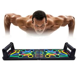 Push-ups staat 14 in 1 push-up rack bord training sport workout fitness gym apparatuur push-up stand voor buikspieropbouwoefening 230516