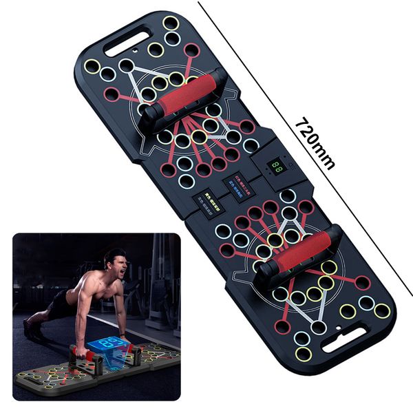 Push-Ups Stands Comptage Push Up Board Chest Muscle Exercise Training Multifonctionnel Électronique Push Up Stands Portable Fitness Equipment Home 230620