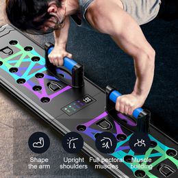 Push-ups staat tellen push-up rack bord training sport workout fitness gym apparatuur push-up stand forabs buikspieropbouwoefening 230516