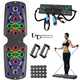 Push-Ups Stands Pliant Push-up Board Multifonctionnel Abdominal Muscle Enhancement Muscle TrainingGym Sports Portable Fitness Equipment 230504