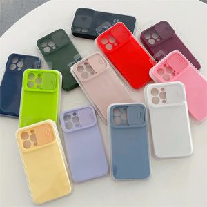 Écouteur de fenêtre poussoir pour iPhone 15 13 14 12 11 Pro maximum de téléphone en silicone pour iPhone 14 Plus Protection de caméra complète