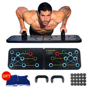 PushUps Stands 9 In 1 Push Up Board Opvouwbaar PushUp Rack Krachttraining Board Push Ups Stands Oefening Mannen Fitnessapparatuur Voor Home Gym 230808