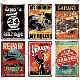 Putuo decor mijn regels tin teken retro plaque metalen plaat vintage muur kunst poster decortief voor garage man cave club bar home