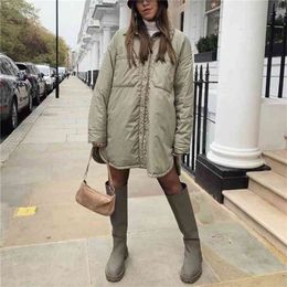 PUWD Casual vrouw losse dunne fleece shirt jasje lente mode dames warme knop uitloper vrouwelijke chique oversized coat 210818
