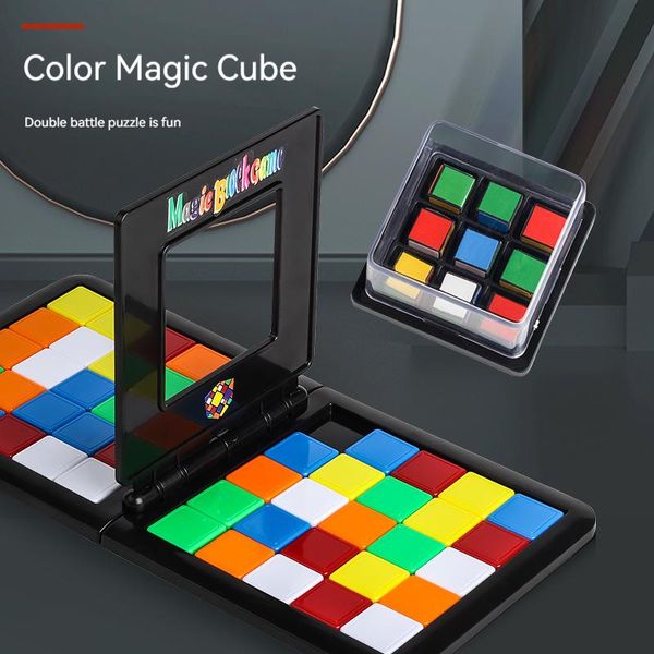 Puzzle Cube 3D Puzzle Race Cube Blocs Blocs Game Kids Toy Parent-Child Double Brain Teaser Speed Table Game Magic Cubos