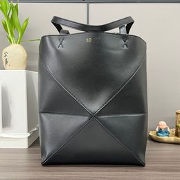 Puzzle Fold Tote Designer opvouwbare en in elkaar te zetten handtas Bolso plegable rompecabezas Volledig opvouwbaar en plat 052316 Dames rugzak reis boodschappentas