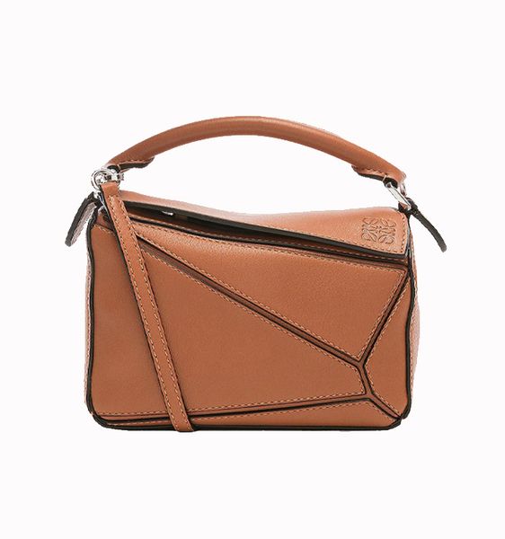 Puzzle sac à bandoulière unique sac à main bio designer mode féminine sacs à main en cuir véritable bandoulière luxe vente chaude mini sac lisse