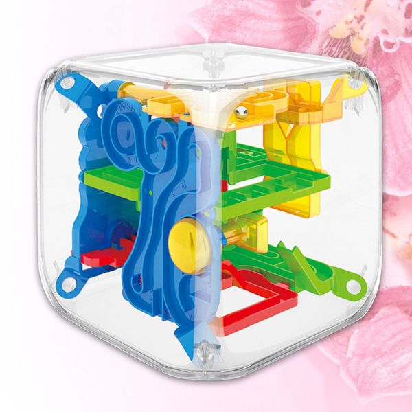 Puzzles 3D Puzzle Labyrinthe Cubes Roulants Éducatifs Sphère Casse-tête Jeux pour Votre Fils Fille Neveu 230714