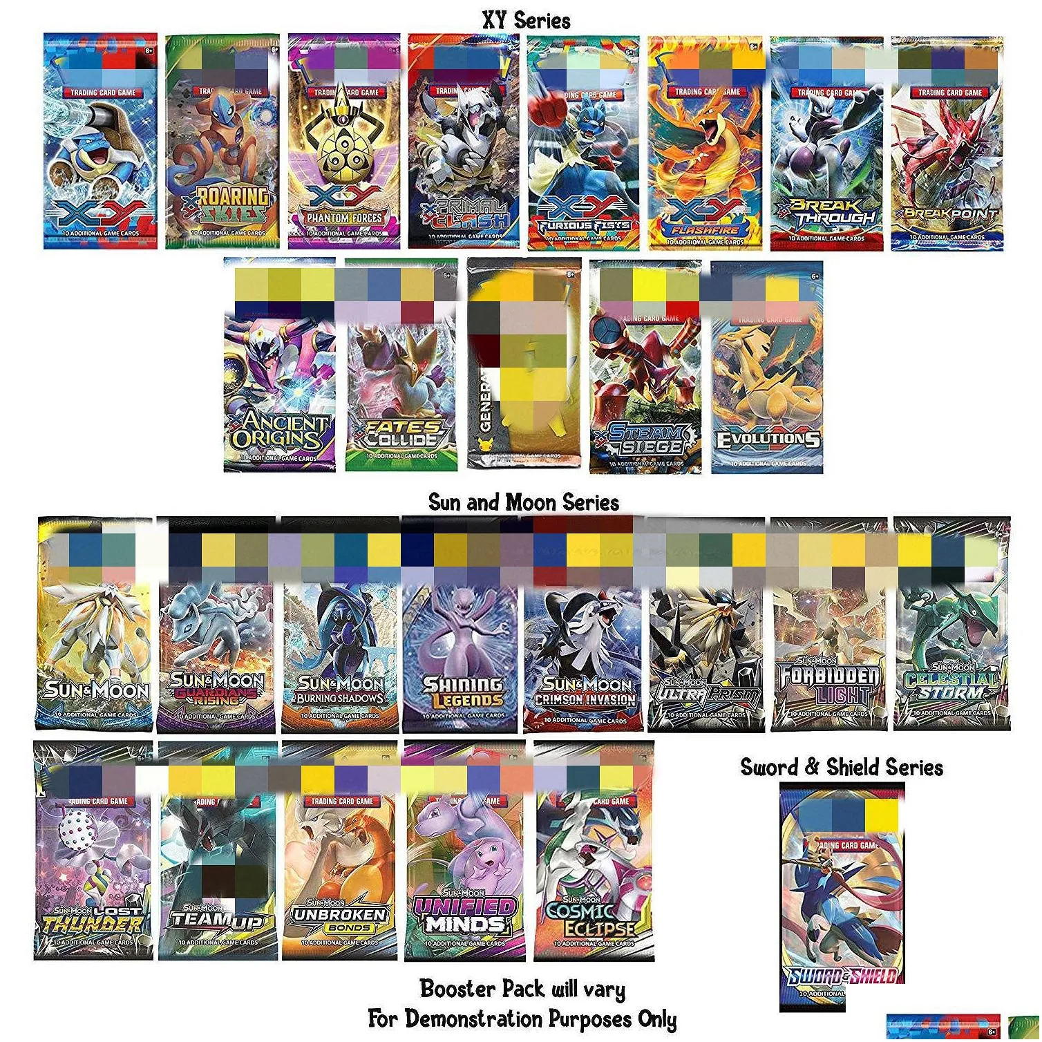 Puzzles Blind Box 360 Booster Packs