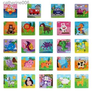 Puzzels Legpuzzel Speelgoed Educatief Hersenontwikkeling voor kinderen voor kinderen van 3 tot 6 jaar Ontdek verbeelding Kindertijd voor kleutersL231025