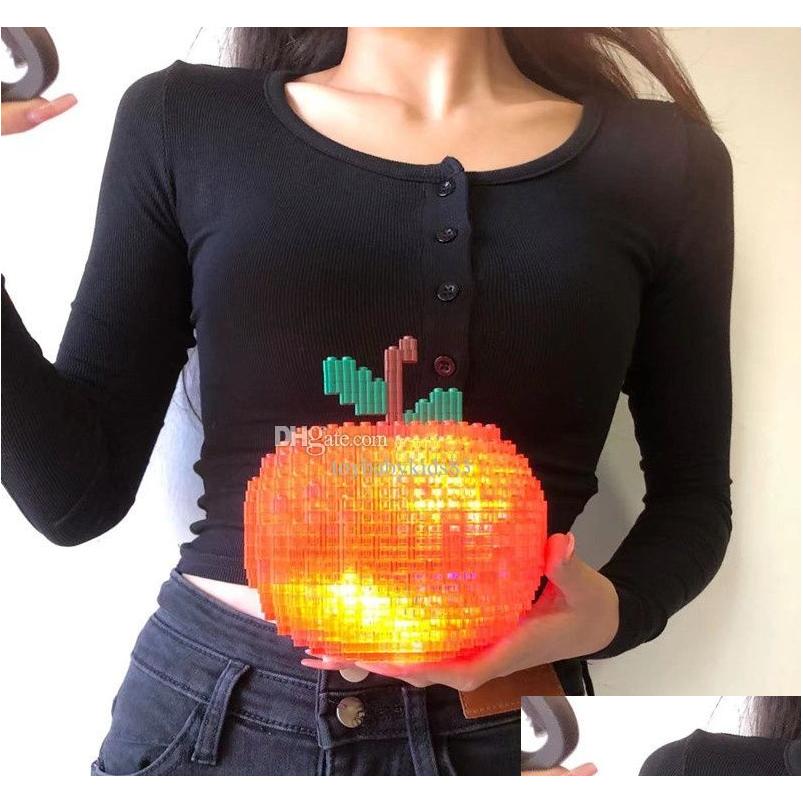 Puzzles Puzzle Mini Cross Body Sprite Orange Geometric Jigsaw 7A Toy Light Rotating Kid Creative Diy Christmas Drop Delivery Toys Gif Dhknt