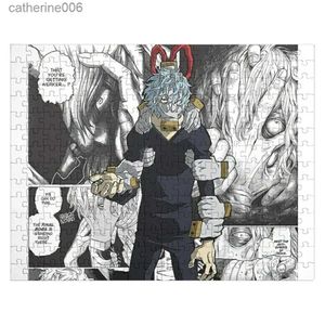 Puzzels Tomura Shigaraki Mijn held Academia Poster Jigsaw Puzzle Gepersonaliseerde fotocadeau Houten dieren Houten naam PuzzleL231025