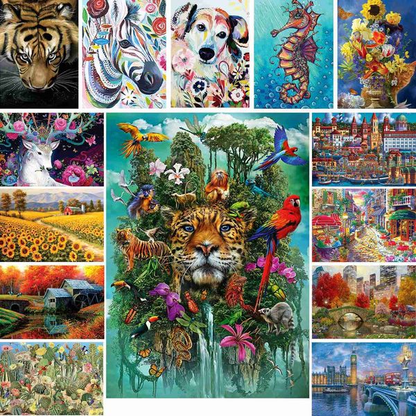 Puzzles Puzzle 3D en bois de qualité supérieure, jeux de société en forme d'animal, jouets pour adultes et enfants, cadeaux pour la famille, puzzle interactif, décoration de la maison, L231025