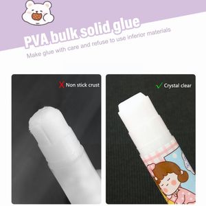 PVA BulkGlue Stick Office Supplies Small 9G Gue solide Étudiant Étudiant Crayon Crayon Black Glue Glue Stick Stick Stickery in B9V7