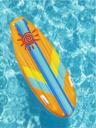 PVC Childrens Surfboard opblaasbaar zwevende roei voor mannen en vrouwen water roeien zwemmen ringvormige luchtkussen 240425