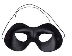 PVC Composite tissu matériau Masquerade Party Carnival Halloween Masques, Venetian Women Men Mask For Masqueades Party Halloween Black