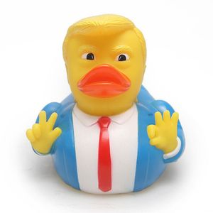 Drapeau en PVC Trump Duck Party Favor Bath Floating Water Toy Party Supplies Funny Toys Gift