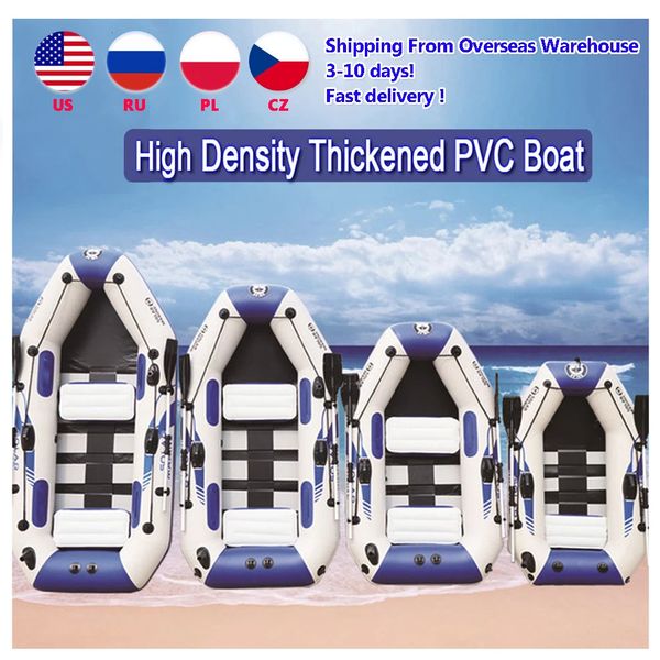 PVC Boat gonflable des bateaux de pêche gonflables à 3 couches.