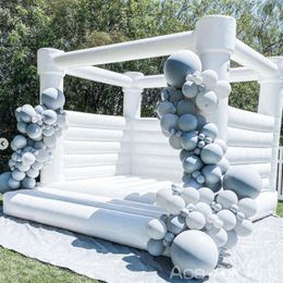 PVC opblaasbare bruiloft Bounce House Jumping Trampoline voor kinderen Play/Outdoor Wedding Decoratie gemaakt door Ace Air Art