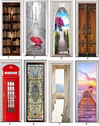 PVC Mural Paper Print Art 3d Bibelles Tower Sticker Stickers Home Decor Picture Self Adhesive étanche Fond d'écran pour chambre T5465986