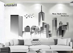 PVC Nortic City Stickers muraux Home Decor salon chambre fond de chambre décoration auto-adhésif décor de décoration autocollant 2109299449668