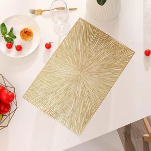 PVC Placemat voor eettafel Holle pad Coaster Pads Table Placemats Hot Stand Placemat Tafel Set Coasters