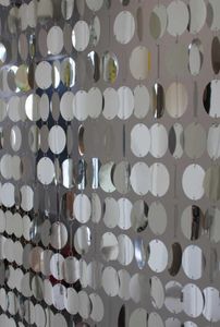 PVC Sequins Door rideau de porte Festive Fourniture de fête intérieure Décoration de maison or Silver Pendent Ornements 2107126232313