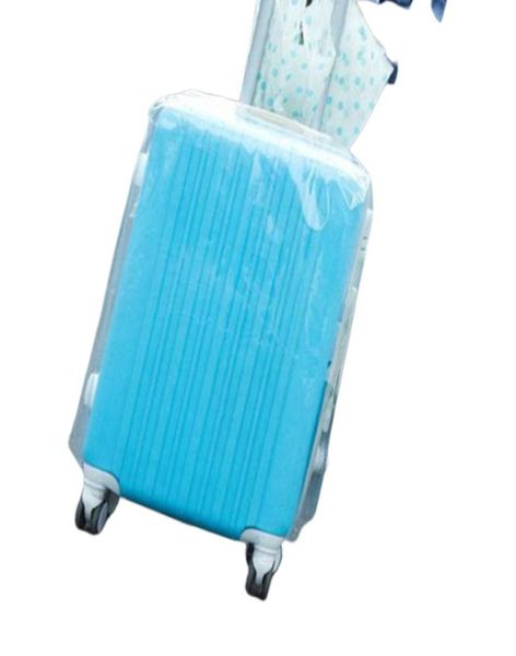 PVC Transparent Travel Buggage Protector Sangle Cover Sac à poussière Impermétrique 3911309