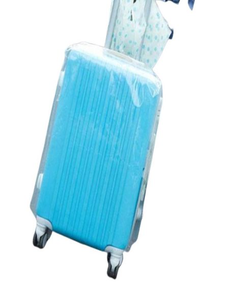 PVC Transparent bagages Protector Suitcase Cover Sac à poussière imperméable 2559385